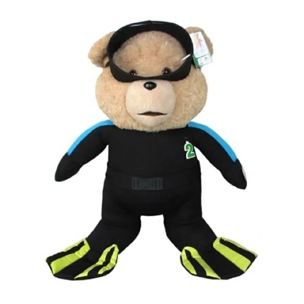 Ted 2 Ted in Scuba Outfit 24-Inch R-Rated BearNWT